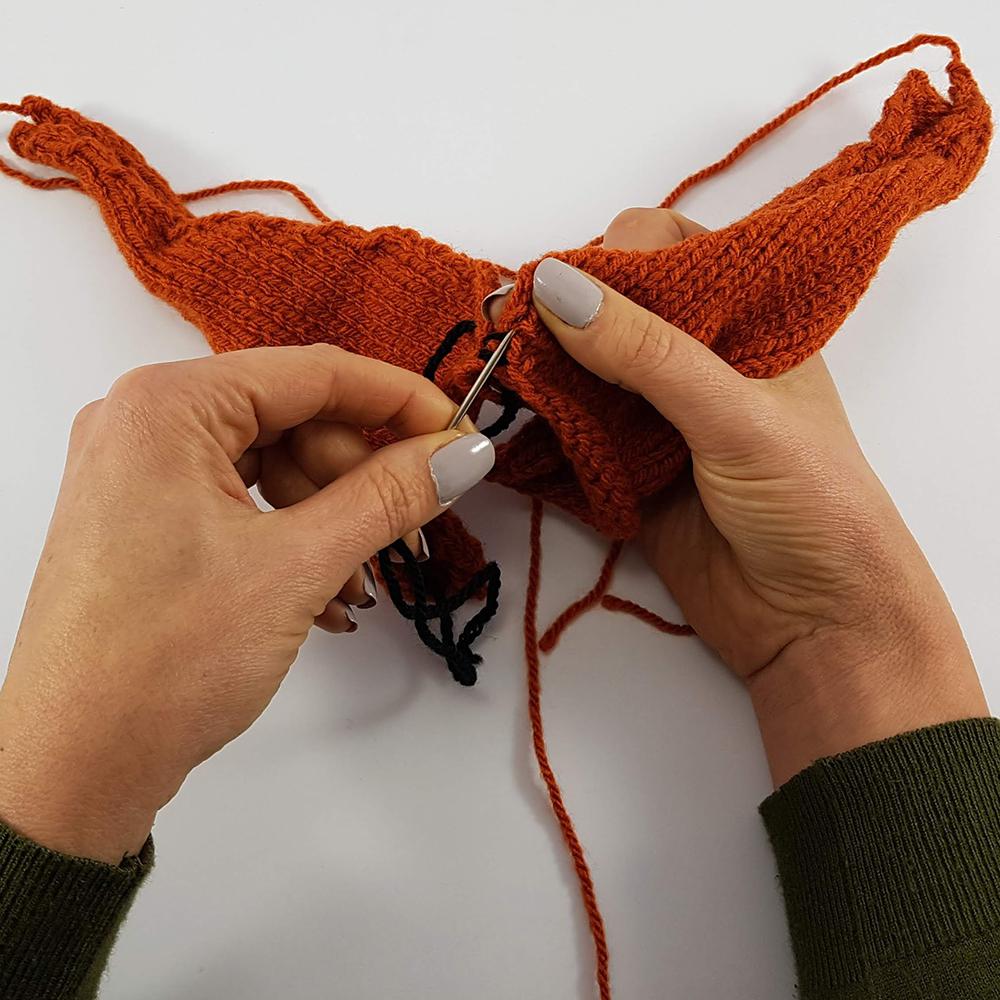 Toy Knitting Top Tips | Mattress stitch 10