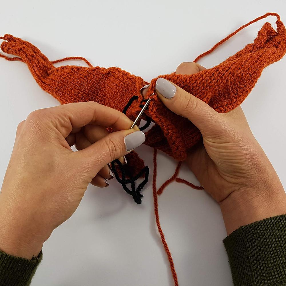 Toy Knitting Top Tips | Mattress stitch2