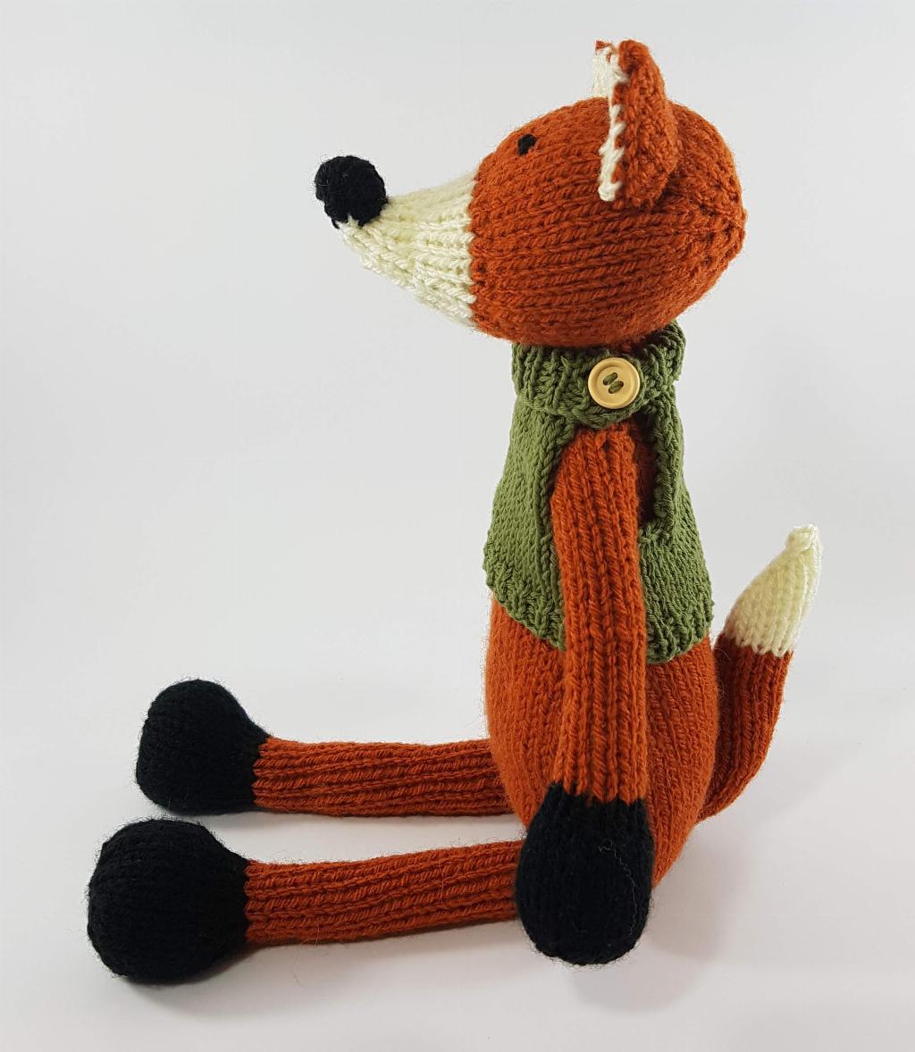 Ronnie the Fox | Toy Knitting Top Tips