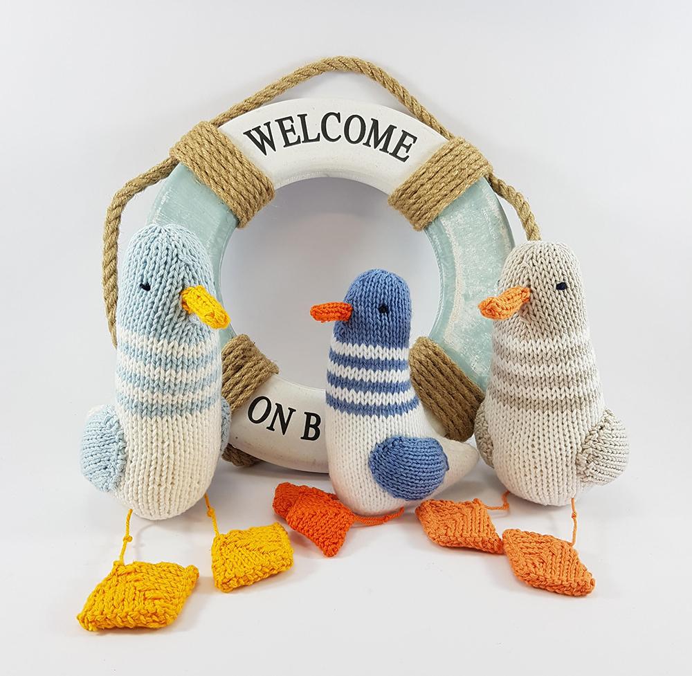 Sardines Seagulls | Toy Knitting Top Tips