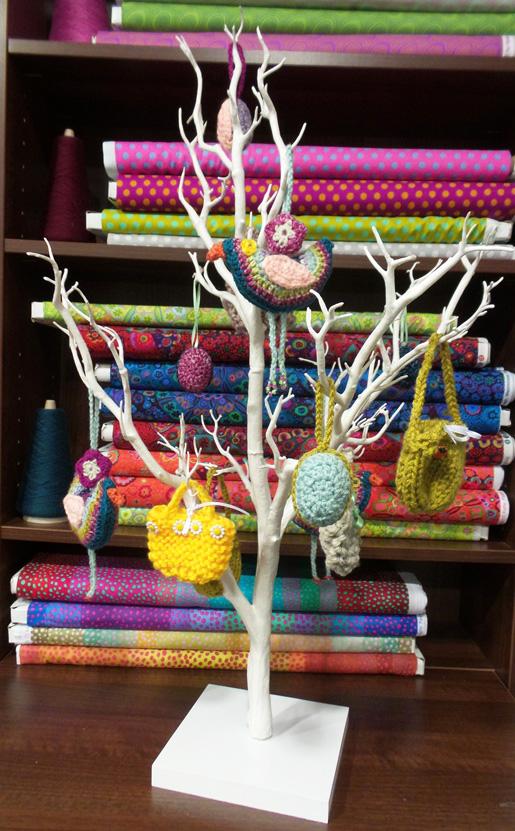 Decorating an Easter Tree | Black Sheep Wools