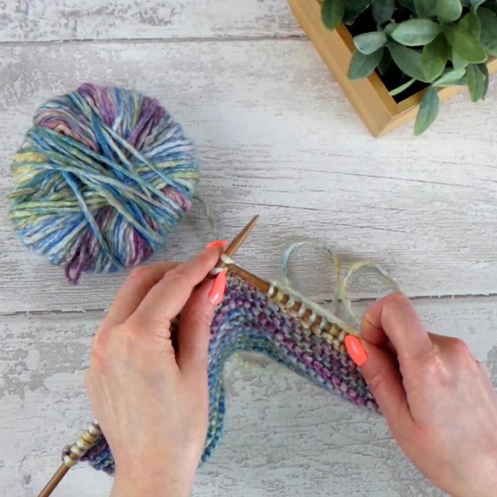 How to knit garter stitch | Black Sheep Wools