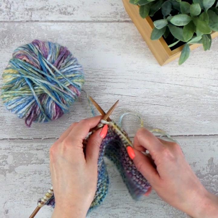 How to knit garter stitch | Black Sheep Wools