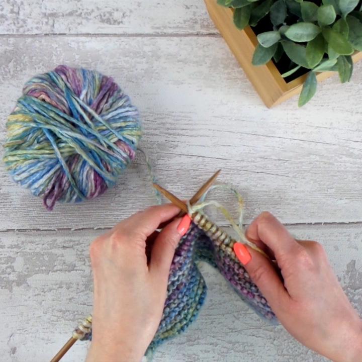 How to knit garter stitch | Black Sheep Wools