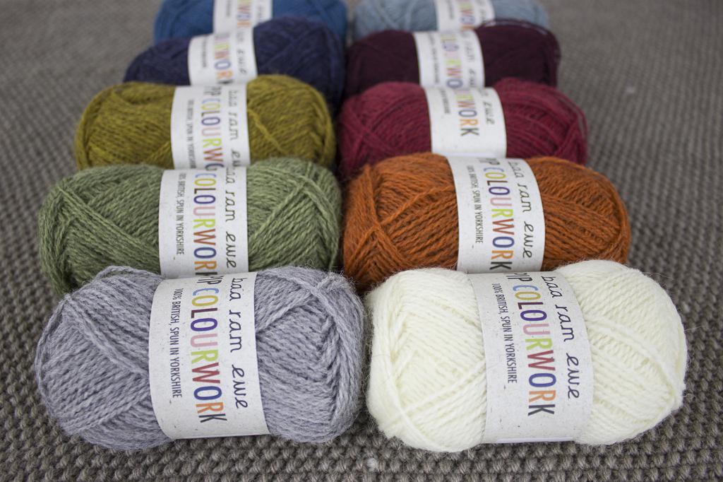 New yarn for your stash | Baa Ram Ewe Pip Colourwork