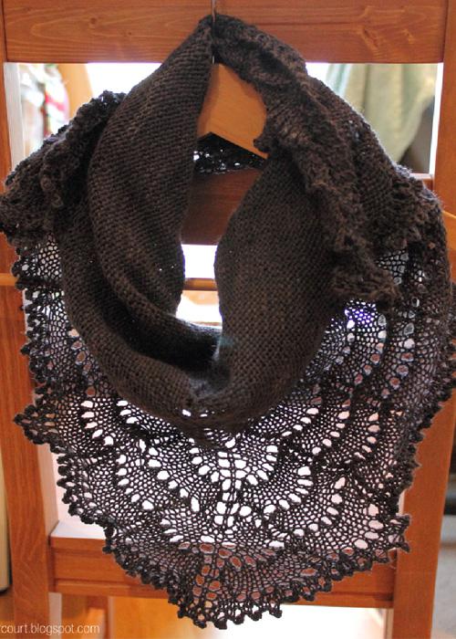 Bakercourt blog shawl