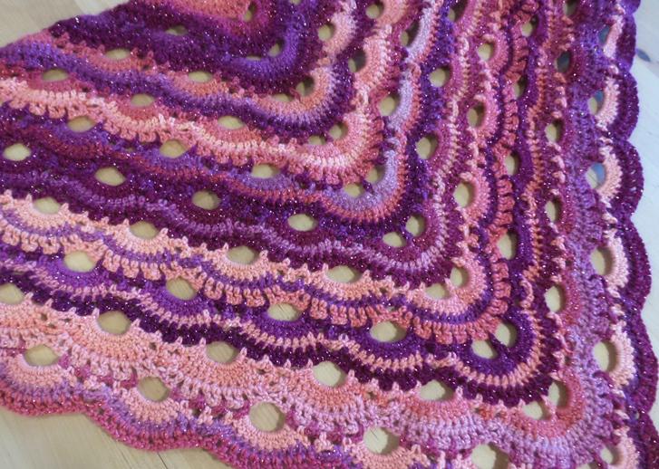 Virus Shawl Pattern Chart