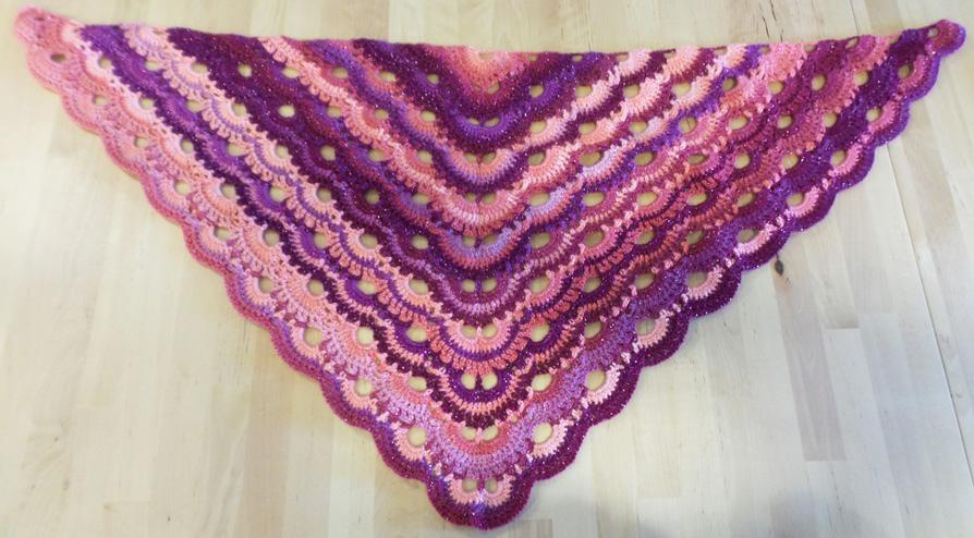 Virus Shawl Pattern Chart